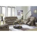  Manufacturer Color_Mocha  -- Signature Design by Ashley Side Swipe Rocker Fabric Recliner IMAGE 10
