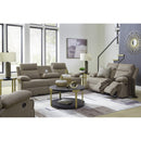 Manufacturer Color_Mocha  -- Signature Design by Ashley Side Swipe Rocker Fabric Recliner IMAGE 12