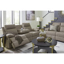  Manufacturer Color_Mocha  -- Signature Design by Ashley Side Swipe Reclining Fabric Loveseat IMAGE 9