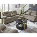  Manufacturer Color_Mocha  -- Signature Design by Ashley Side Swipe Stationary Fabric Sofa IMAGE 10