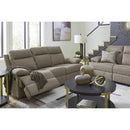  Manufacturer Color_Mocha  -- Signature Design by Ashley Side Swipe Stationary Fabric Sofa IMAGE 14