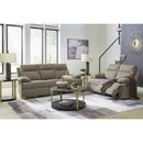  Manufacturer Color_Mocha  -- Signature Design by Ashley Side Swipe Stationary Fabric Sofa IMAGE 17