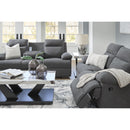  Manufacturer Color_Charcoal  -- Side-Swipe PC9140689 Reclining Sofa with Drop Down Table IMAGE 11