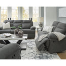  Manufacturer Color_Charcoal  -- Side-Swipe PC9140689 Reclining Sofa with Drop Down Table IMAGE 14