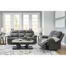 Manufacturer Color_Charcoal  -- Side-Swipe PC9140689 Reclining Sofa with Drop Down Table IMAGE 18