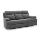  Manufacturer Color_Charcoal  -- Side-Swipe PC9140689 Reclining Sofa with Drop Down Table IMAGE 1