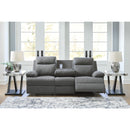  Manufacturer Color_Charcoal  -- Side-Swipe PC9140689 Reclining Sofa with Drop Down Table IMAGE 7