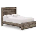  Size_Full  -- Elbrim Panel Bed with Storage IMAGE 1