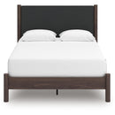  Size_Queen  -- Pamytta PCB2614B12 Queen Upholstered Panel Platform Bed IMAGE 2