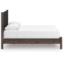  Size_Queen  -- Pamytta PCB2614B12 Queen Upholstered Panel Platform Bed IMAGE 3