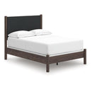  Size_Full -- Signature Design by Ashley Pamytta PCB2614B22 Full Upholstered Panel Bed IMAGE 1