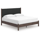  Size_King  -- Pamytta PCB2614B28 King Upholstered Panel Platform Bed IMAGE 1