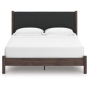 Size_King  -- Pamytta PCB2614B28 King Upholstered Panel Platform Bed IMAGE 2