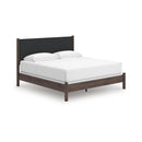  Size_King -- Signature Design by Ashley Pamytta PCB2614B29 King Upholstered Panel Bed IMAGE 1