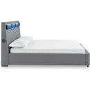  Size_Queen -- Signature Design by Ashley Verishaw Upholstered Panel Bed IMAGE 7