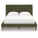  Size_Queen  -- Chirason PCB3367-81 Queen Upholstered Bed with Roll Slats IMAGE 2