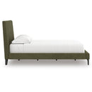  Size_Queen  -- Chirason PCB3367-81 Queen Upholstered Bed with Roll Slats IMAGE 3