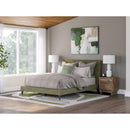  Size_Queen  -- Chirason PCB3367-81 Queen Upholstered Bed with Roll Slats IMAGE 6