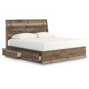  Size_King  -- Chirason Panel Bed with Storage IMAGE 2