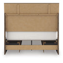  Size_Full  -- Chirason PCB3367B28 Full Panel Bed with Storage IMAGE 5