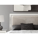  Size_Queen  -- Zuraleus Upholstered Panel Bed IMAGE 6