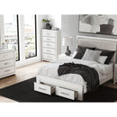  Size_Queen  -- Zuraleus Upholstered Panel Bed with Storage IMAGE 7