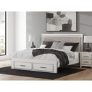  Size_King  -- Zuraleus PCB3381B9 King Upholstered Panel Storage Bed IMAGE 5