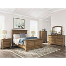 Size_Queen  -- Feddinger Panel Bed IMAGE 9