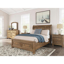  Size_Queen  -- Feddinger Sleigh Bed with Storage IMAGE 10