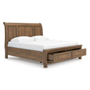  Size_King  -- Feddinger PCB779B8 King Storage Sleigh Bed IMAGE 2