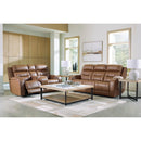  Manufacturer Color_Caramel  -- Signature Design by Ashley Knightington Power Reclining Leather Match Sofa IMAGE 14