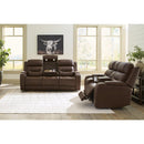  Manufacturer Color_Brown  -- Knightington PCU1160215A Power Reclining Sofa with Audio Seating IMAGE 10