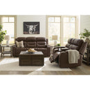  Manufacturer Color_Brown  -- Knightington PCU1160215A Power Reclining Sofa with Audio Seating IMAGE 17