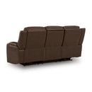  Manufacturer Color_Brown  -- Knightington PCU1160215A Power Reclining Sofa with Audio Seating IMAGE 5