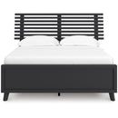  Size_Full  -- Signature Design by Ashley Danziar B1013B23 Full Slat Panel Bed IMAGE 2