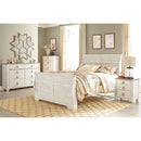  Size_Queen -- Signature Design by Ashley Willowton Sleigh Bed IMAGE 3