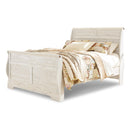  Size_King -- Willowton B267B31 King Sleigh Bed IMAGE 1