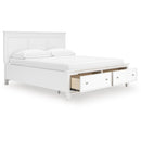  Size_King -- Fortman B680B22 King Panel Storage Bed IMAGE 2
