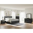  Size_King  --  Lanolee B687B19 King Panel Storage Bed IMAGE 12
