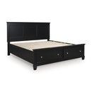  Size_King  --  Lanolee B687B19 King Panel Storage Bed IMAGE 6