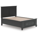  Size_Full  --  Lanolee B687B22 Full Panel Storage Bed IMAGE 6