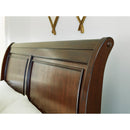  Size_Queen -- Signature Design by Ashley Trellington Sleigh Bed with Storage IMAGE 6