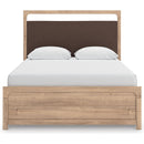  Size_Queen -- Signature Design by Ashley Kinlanni Upholstered Platform Bed IMAGE 3