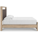  Size_King -- Signature Design by Ashley Kinlanni PCB1360B16 King Upholstered Platform Bed IMAGE 5