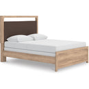  Size_Queen -- Signature Design by Ashley Kinlanni PCB1360B4 Queen Upholstered Panel Bed IMAGE 1