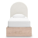  Size_Twin  -- Signature Design by Ashley Arloster Upholstered Panel Bed IMAGE 2