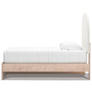  Size_Twin  -- Signature Design by Ashley Arloster Upholstered Panel Bed with Storage IMAGE 5