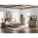  Size_Queen -- Signature Design by Ashley Rusticott Panel Bed IMAGE 8