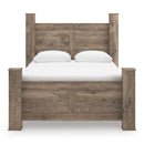  Size_Queen -- Signature Design by Ashley Rusticott Poster Bed IMAGE 2
