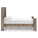  Size_Queen -- Signature Design by Ashley Rusticott Poster Bed IMAGE 3